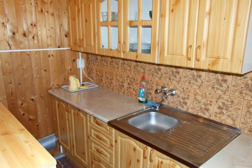 Obývacia časť s kuchynkou